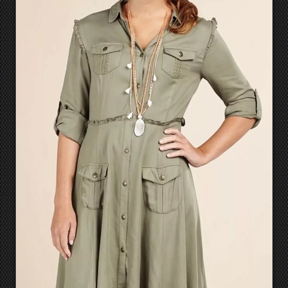 New Matilda Jane Womens Tree Canopy Dress Small - Picture 2 of 5